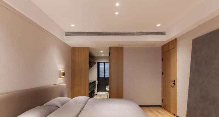 原木色极简家,黑白原木极简风格