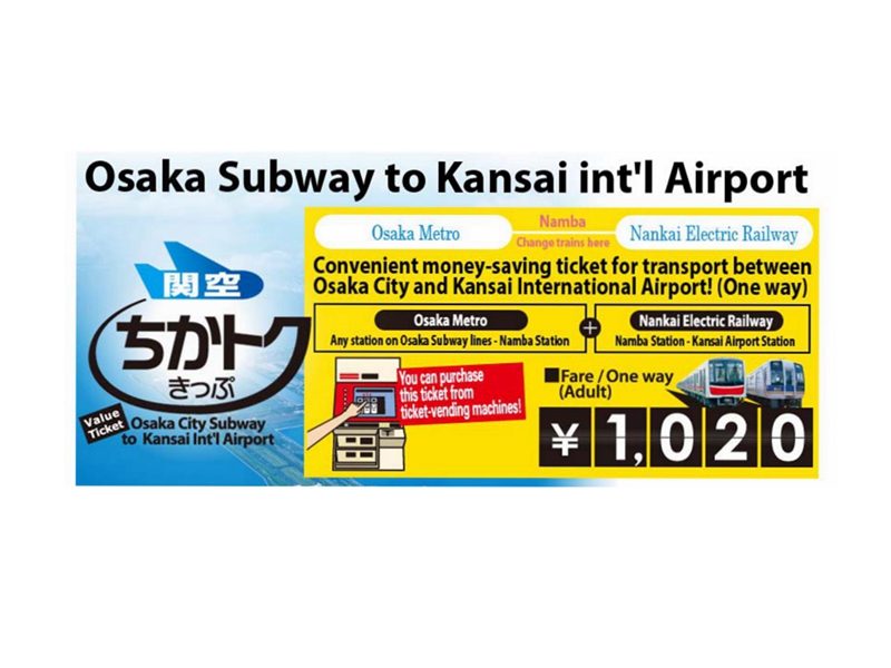 大阪周游券电子票,大阪优惠卡