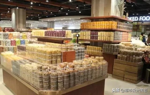 超市食品陈列摆放效果图,超市休闲食品创意陈列图片