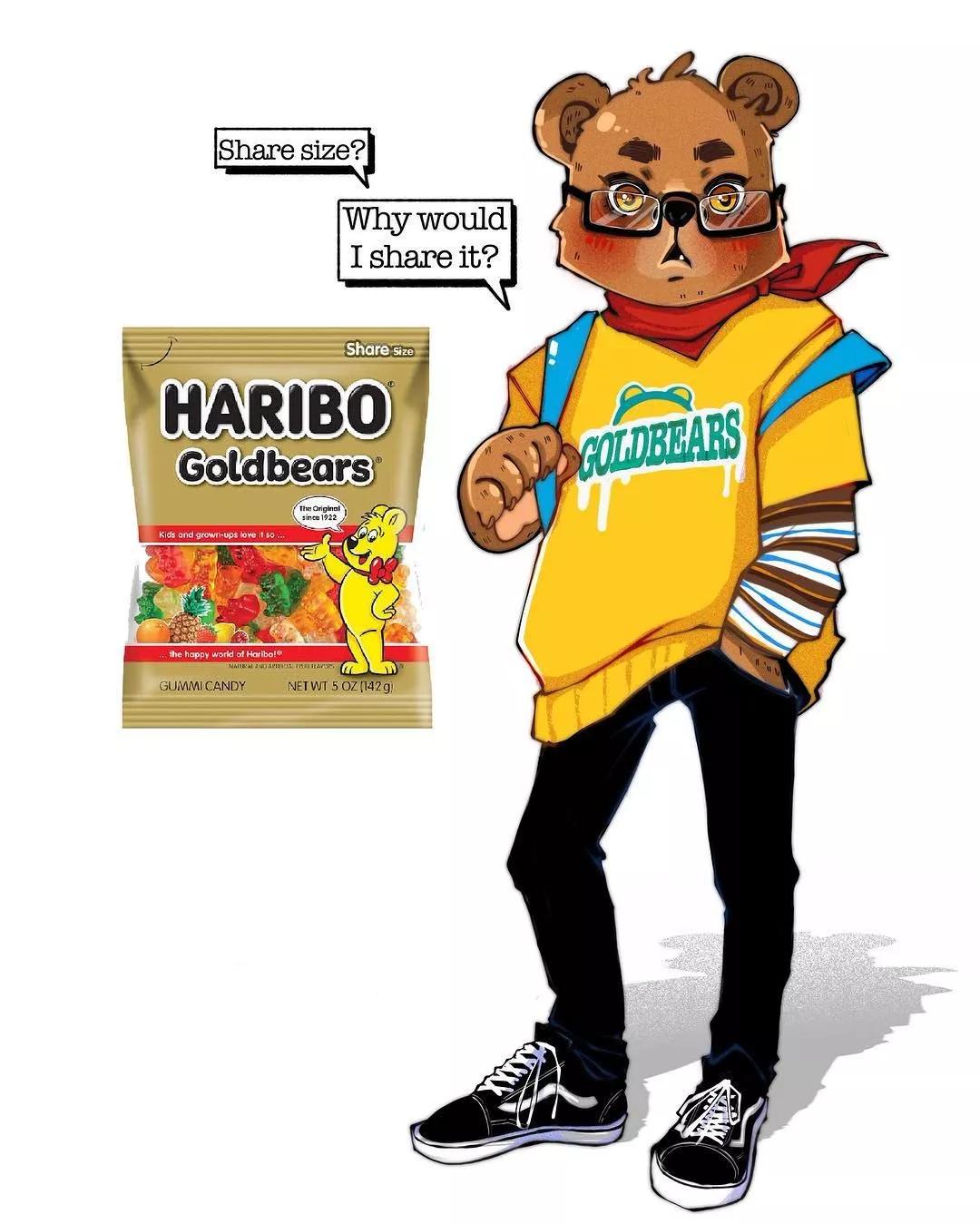 笑死人的零食画,10位博主口水画外国人