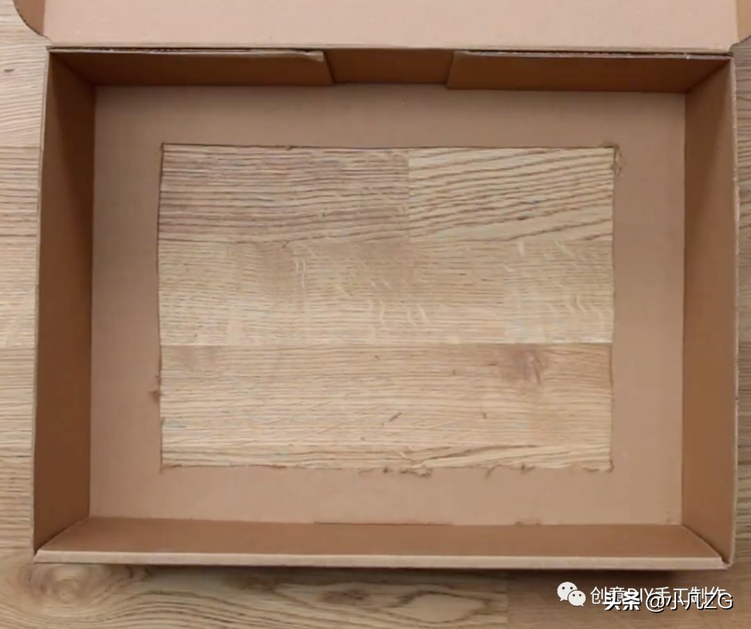 快递盒鞋架改造方法,快递箱子改造鞋子收纳盒