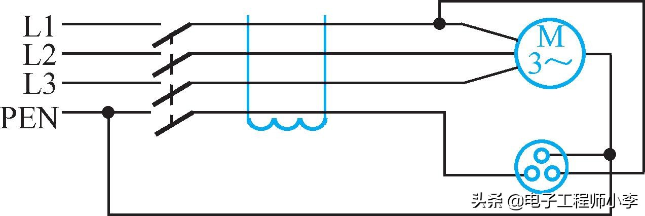 漏电保护器的接线方法,1p漏电保护器接线图