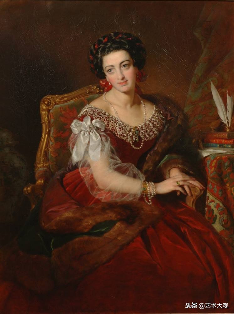 世界名画人物油画宫廷油画,世界名画人物油画作品欣赏