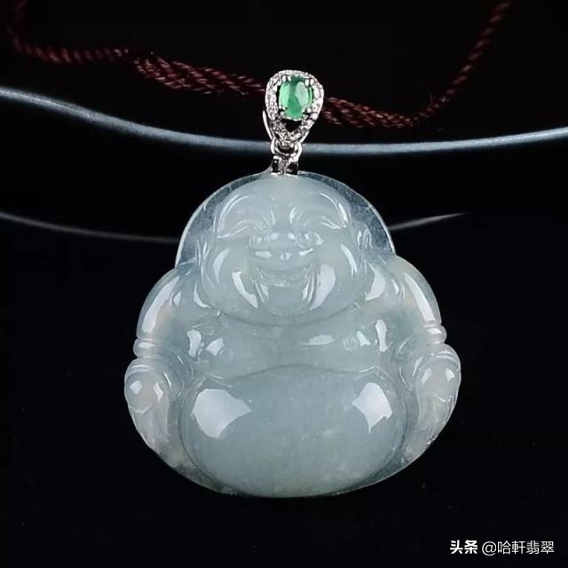 冰糯种与糯化,冰糯种带点紫