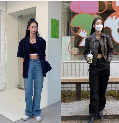 做一个酷酷的女生，少不了这18套又酷又帅的穿搭示范，随性慵懒风