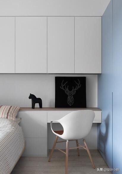 一家三口装修新房，变身63㎡浅灰绿木质小宅，手牵手开启新生活