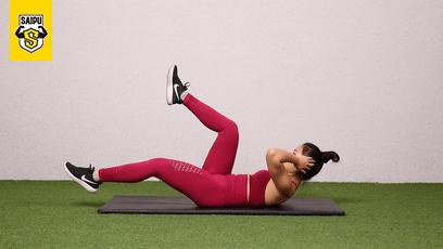 躺在床上减肚子的8个健身动作,适合在床上练的减肚子的动作