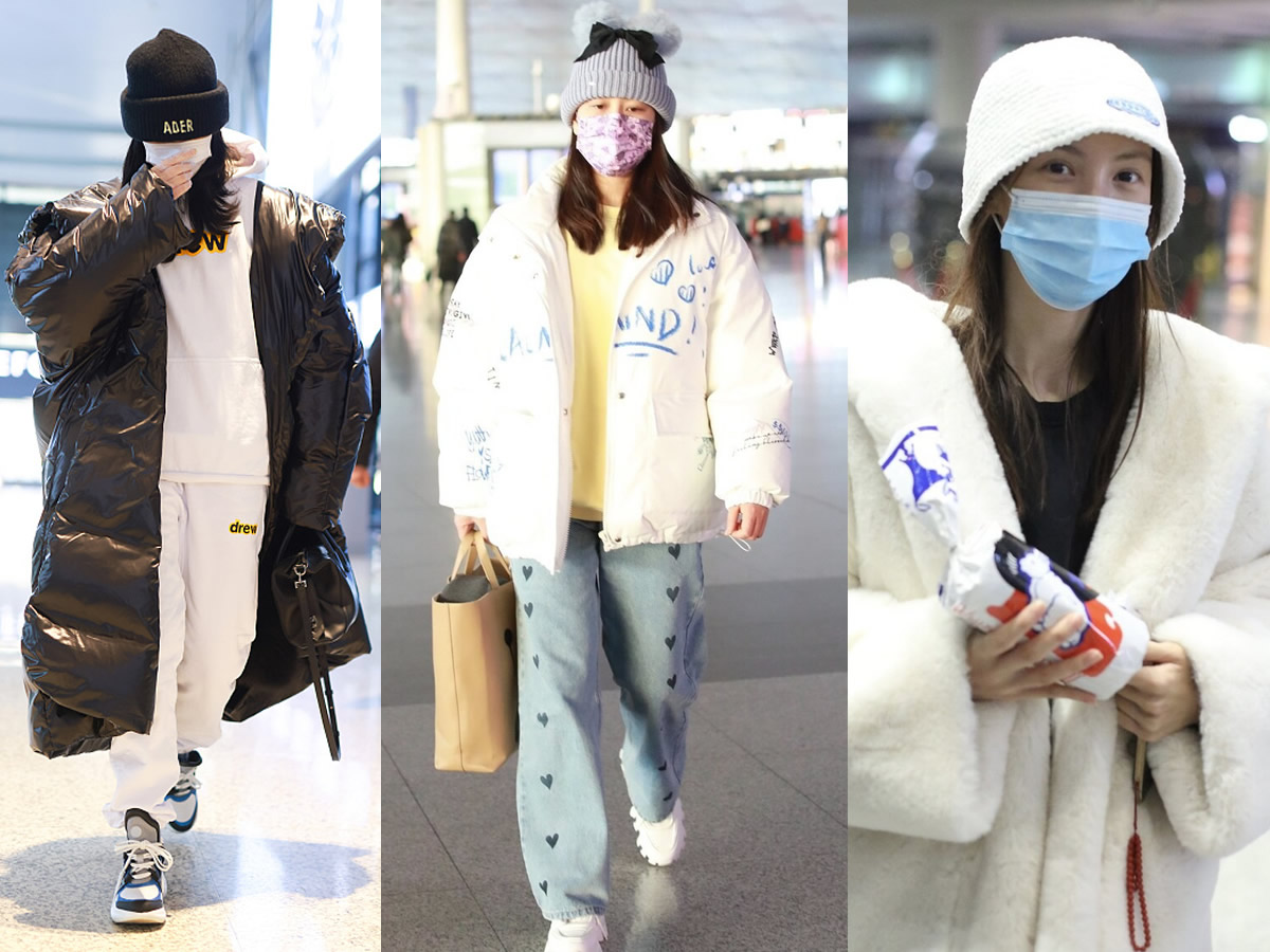 薄毛线帽很长怎么戴好看,毛线帽普通帽子怎么戴好看