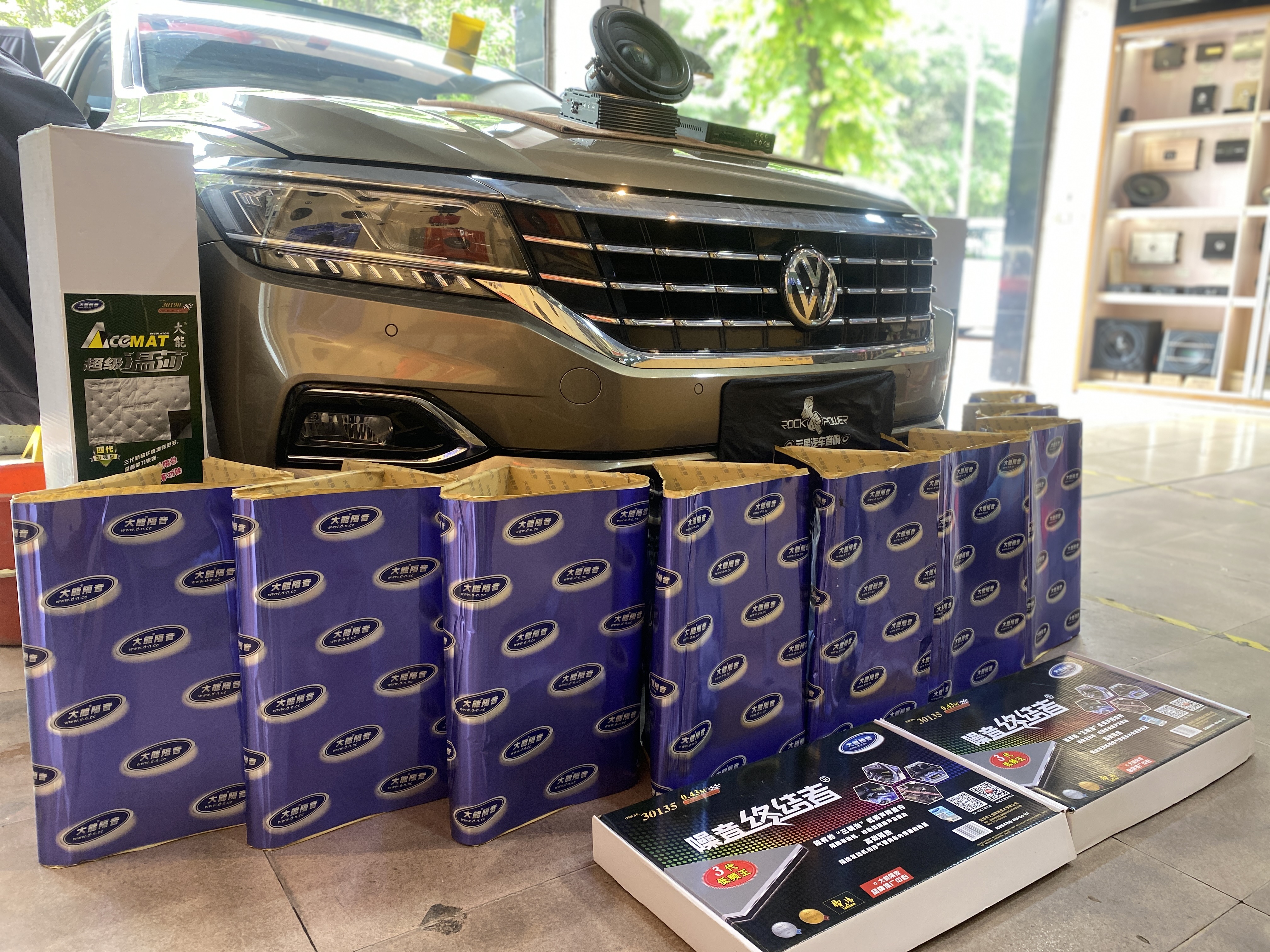 帕萨特改装阿尔派音响,楚雄24款帕萨特音响改装