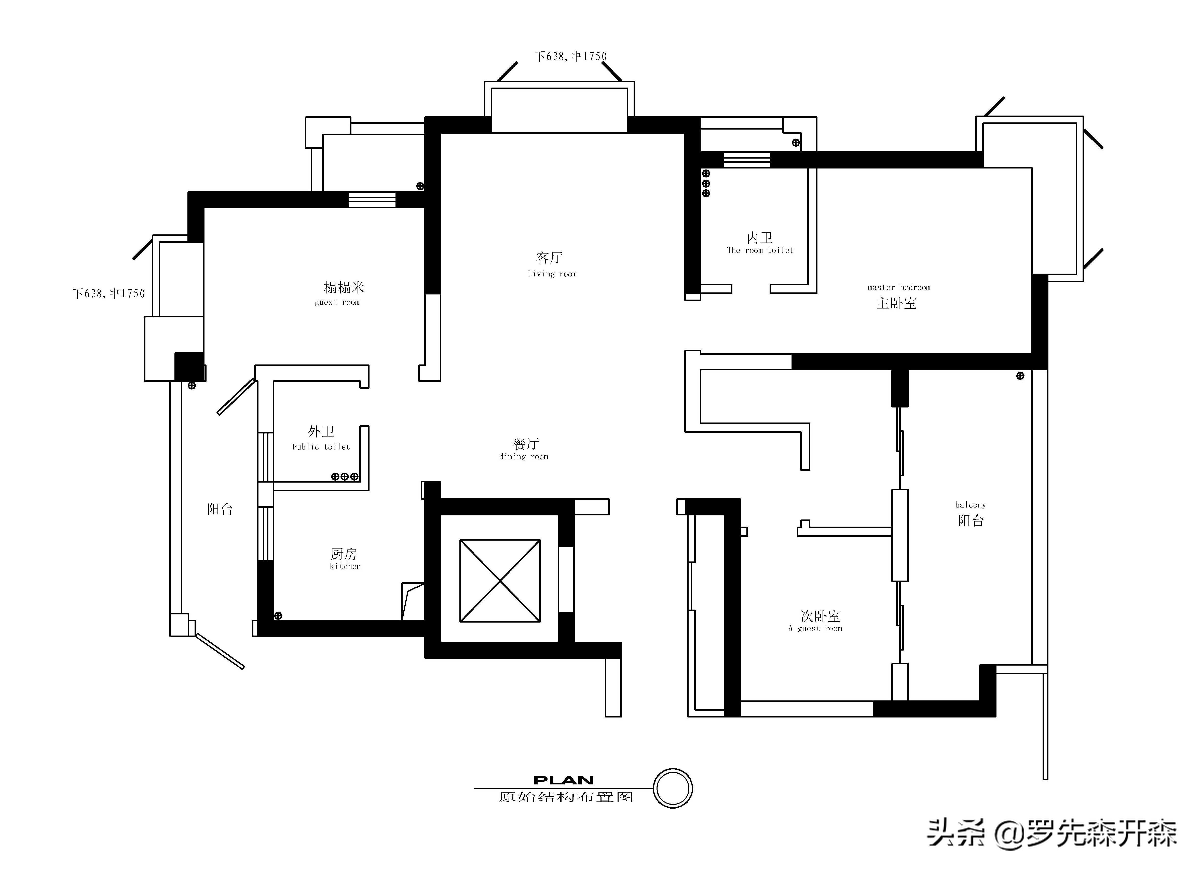 135㎡简约时尚住宅设计；初见优雅静谧，久处相素静好