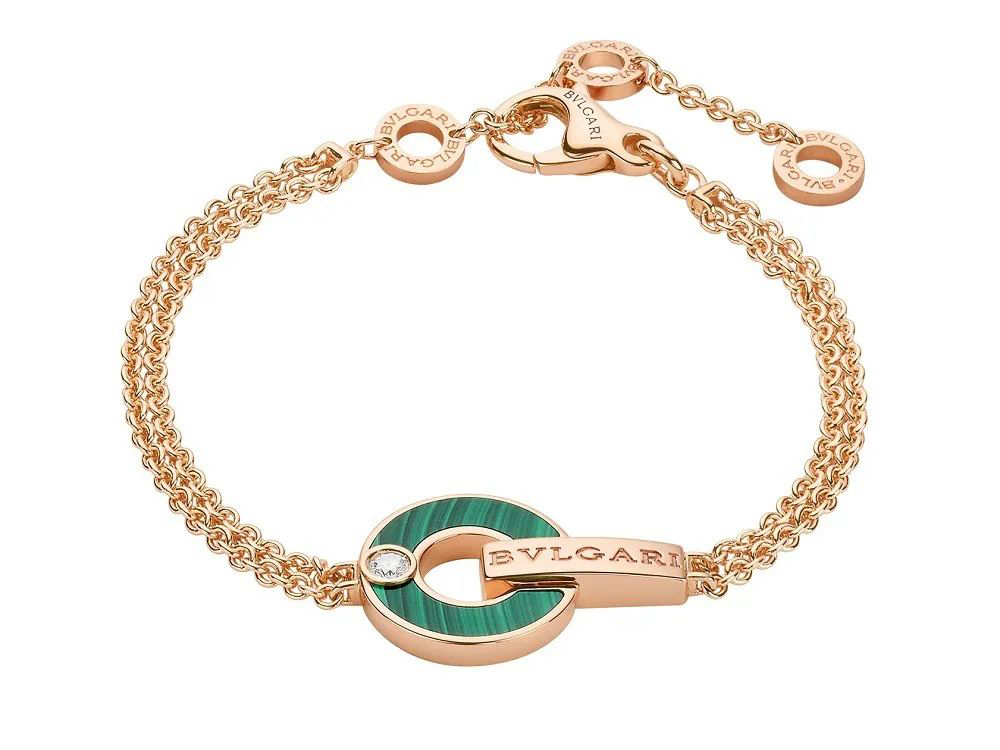 宝格丽地中海的橙色高级珠宝项链,宝格丽项链黑陶瓷慈善款戒指