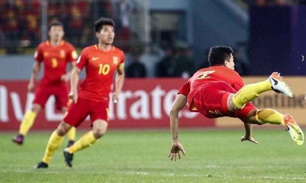 2017年世预赛亚洲区国足第9轮,2018年亚洲十二强赛国足