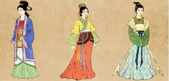 中国古代服饰发展史，唐代流行的女子服饰之“袒露”