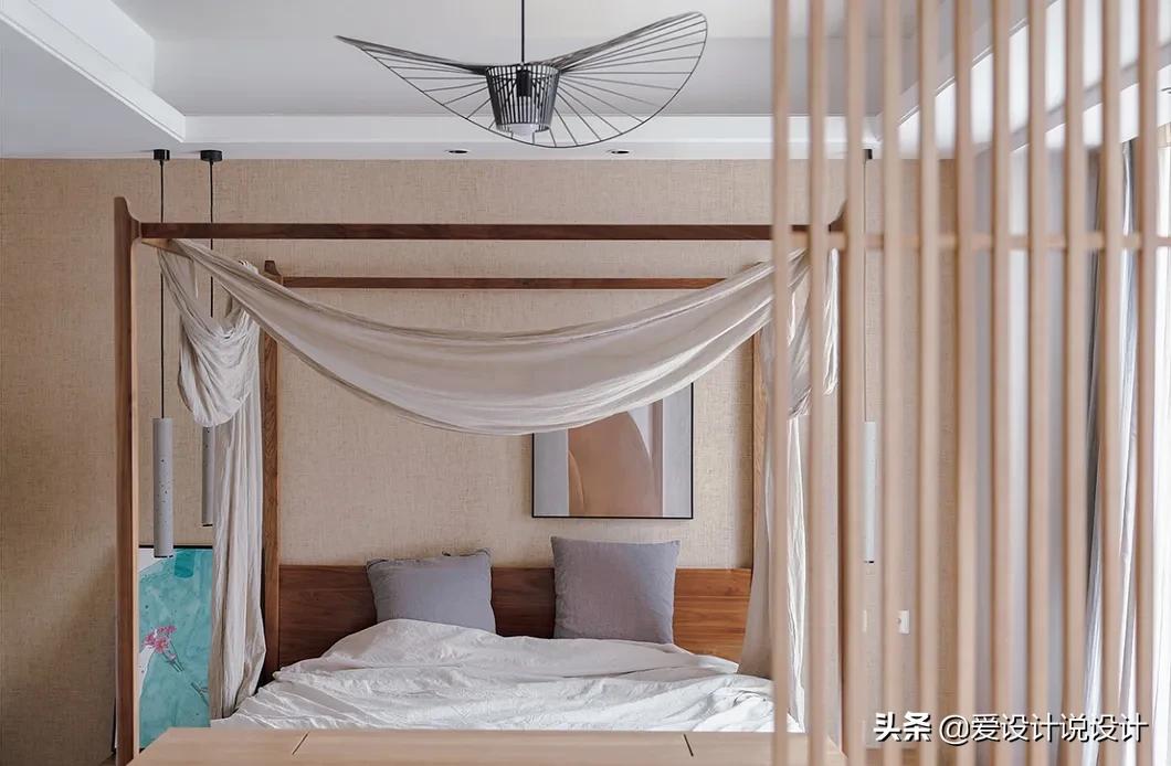 原木是让人清新脱俗的风格,现代简约和原木风混搭