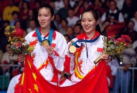 中国羽毛球奥运历程,中国羽毛球队奥运会夺冠瞬间