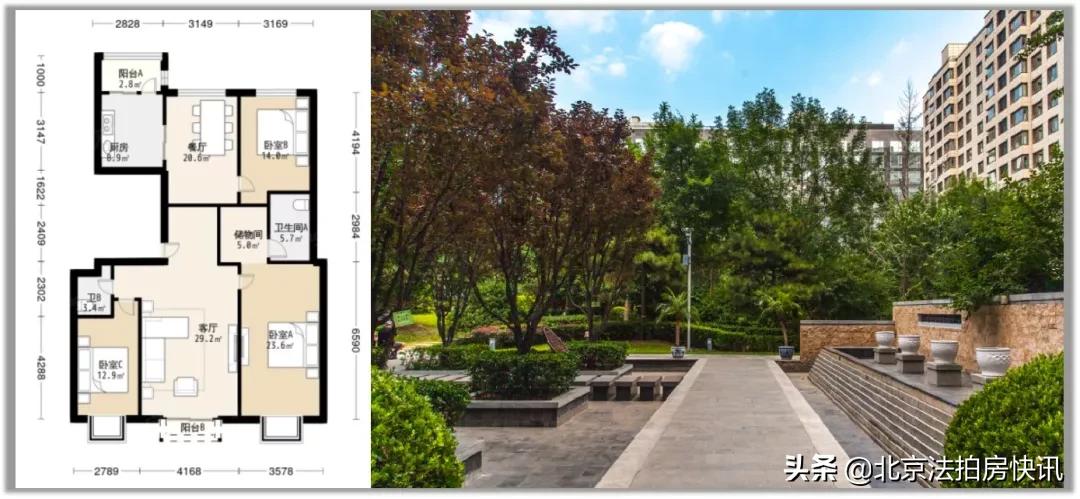 北京法拍房195万成交,北京西城区法拍房出售