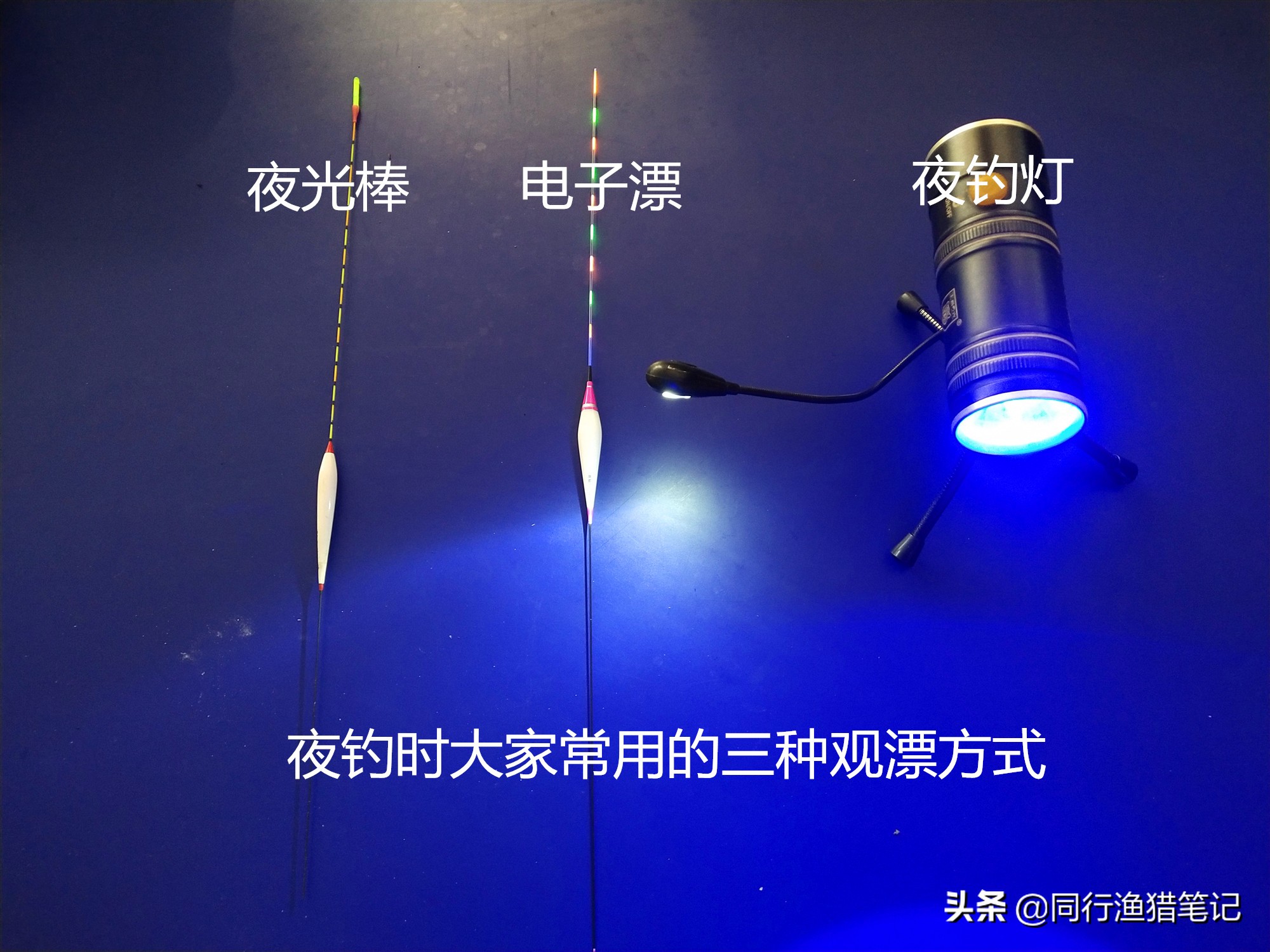 夜光漂夜钓效果如何,夜钓夜光棒如何循环使用