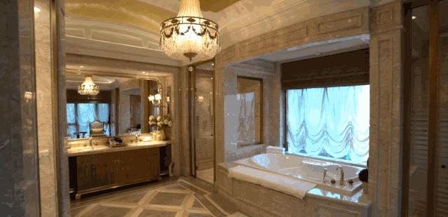 几百万元别墅吊灯,10万一次的吊灯保洁费