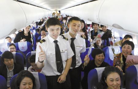 “空少”不比“空姐”差职业前景光明万丈