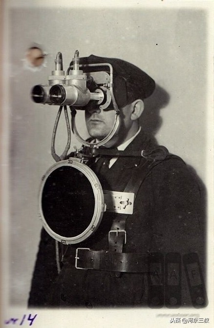 二战德国夜视豹装备,战争红外线夜视仪