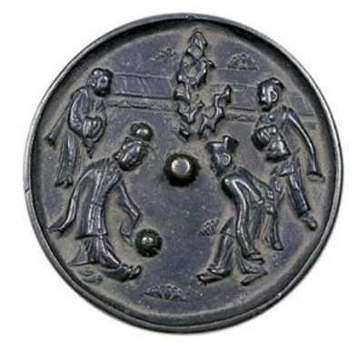 蹴鞠画像石,汉画像石蹴鞠图