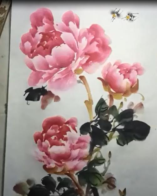 干货！简单的写意牡丹画法步骤，看完的人都会画了，您学会了么？