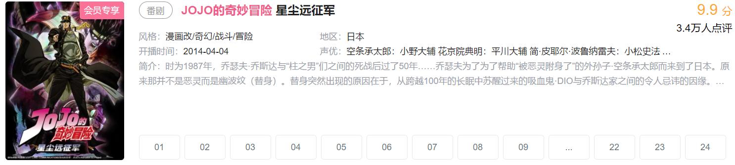 我的追剧历程,动漫追番1-4季