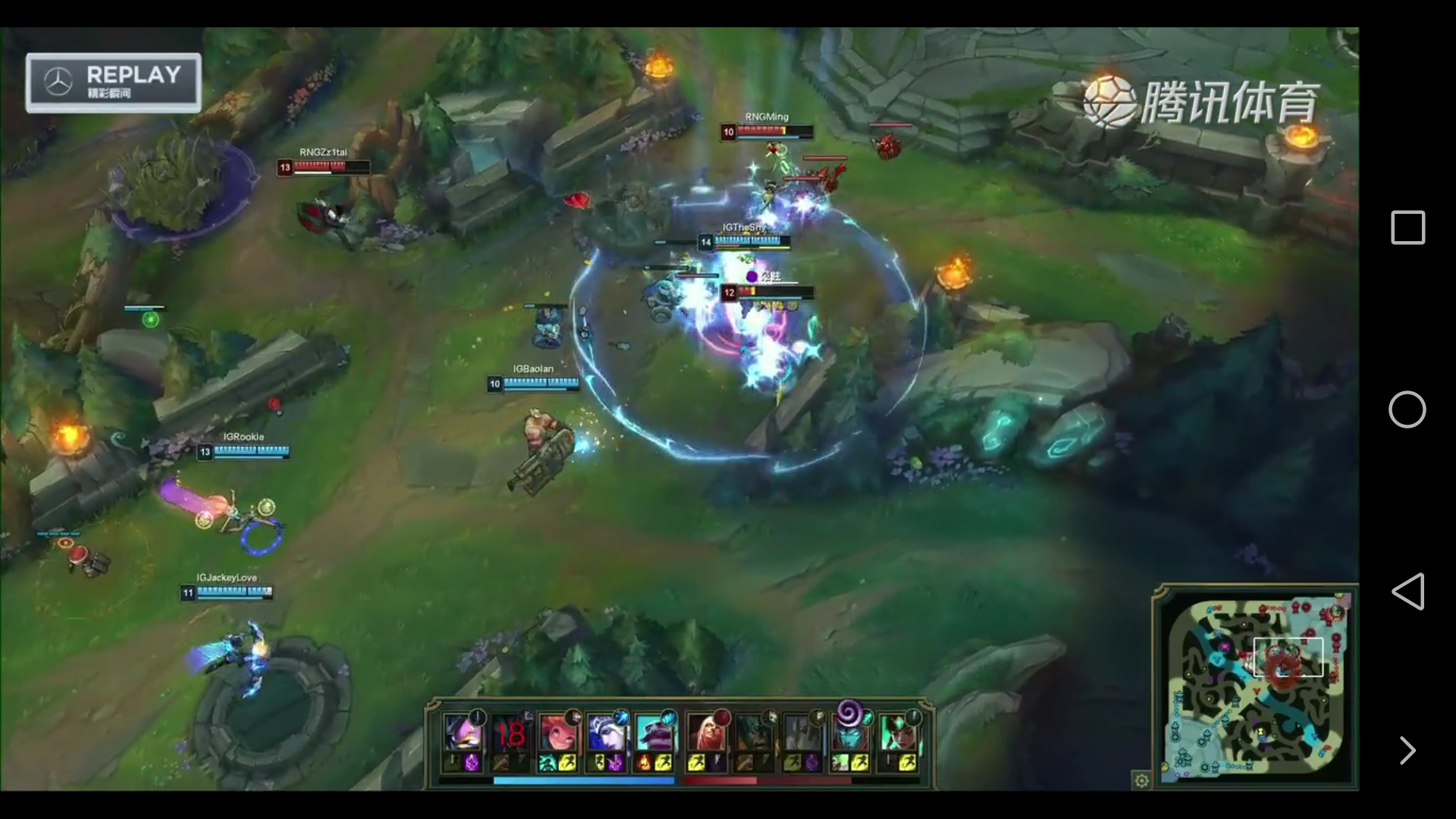 ig轻取胜利完整版,theshy在ig比赛全记录