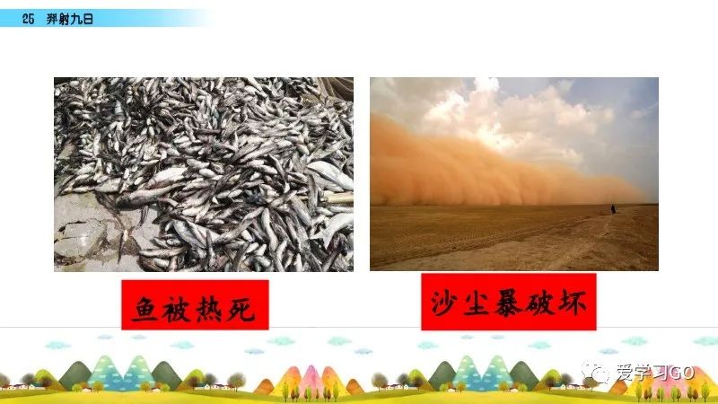 部编版二年级下册第25课《羿射九日》知识点+图文讲解