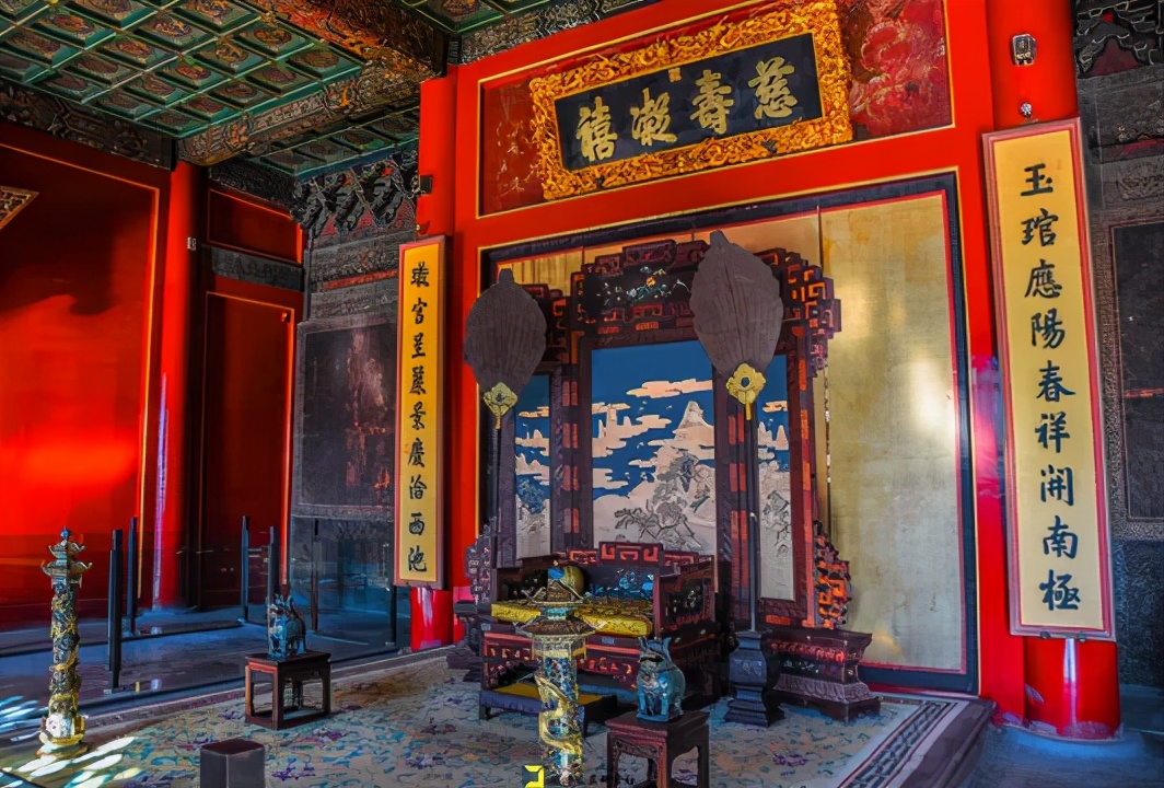 崇庆皇太后寿康宫,寿康宫崇庆太后与十三贝勒