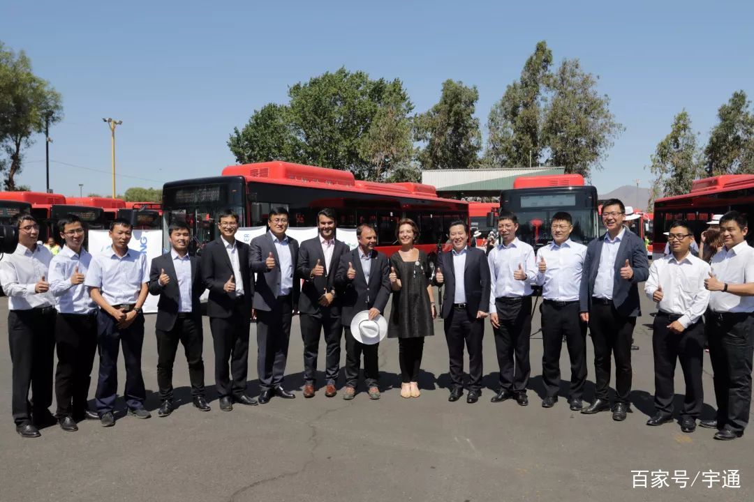 宇通纯电动智能客车,宇通纯电客车服务智利矿山