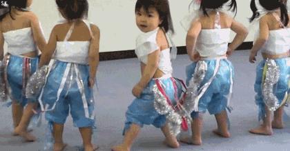 超萌小女孩GIF喜欢的看过来