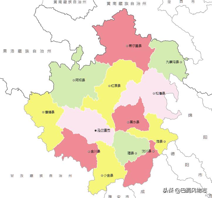 甘孜州和阿坝州的山怎么不一样,甘孜阿坝和西藏的区别