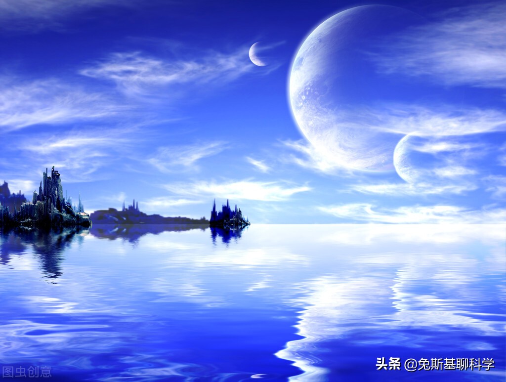 八大行星在月球上的位置视频,太阳系八大行星放在月球轨道上