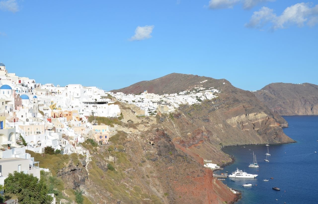 圣托里尼岛屿的故事,圣托里尼岛圣山半岛