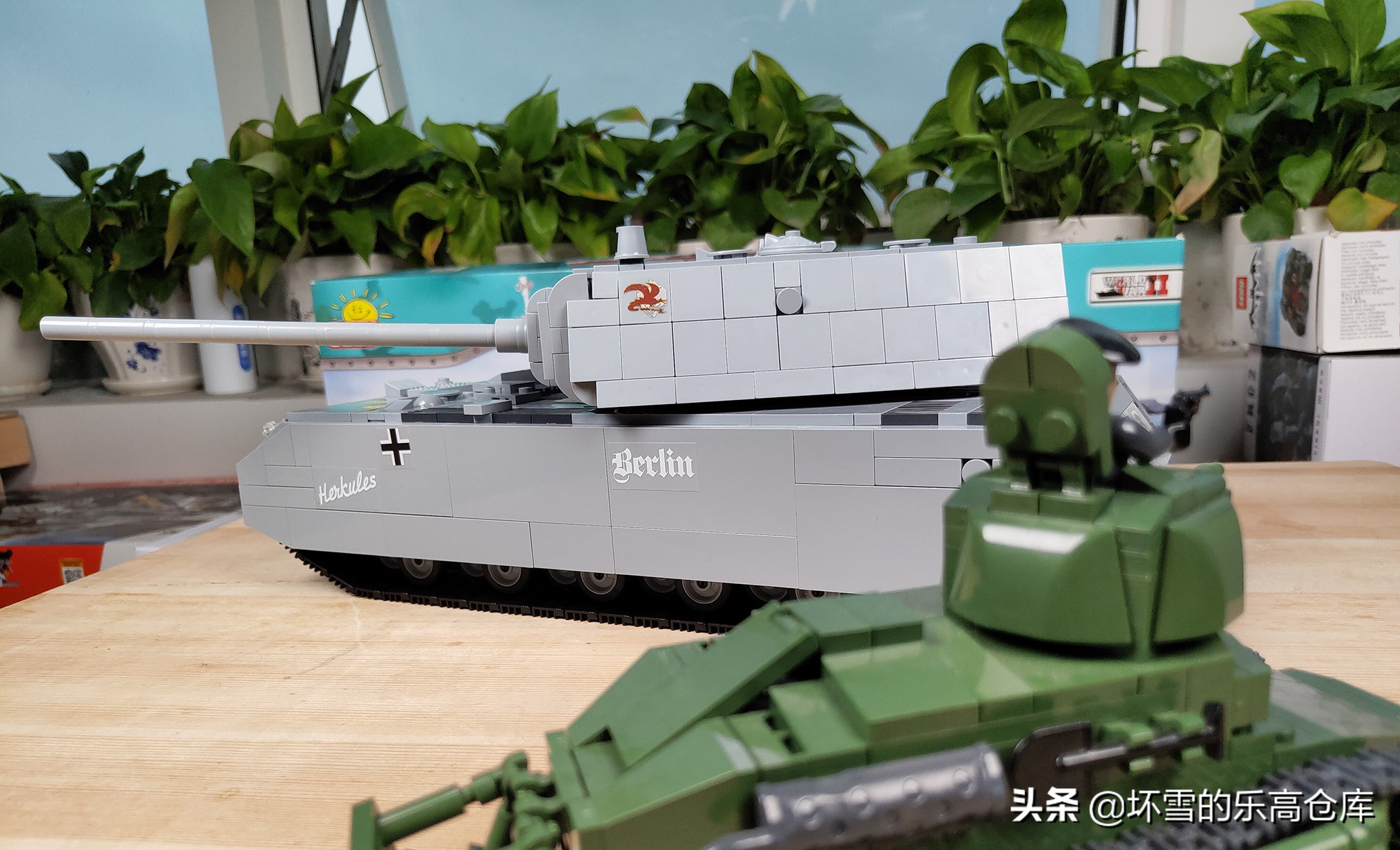 cobi鼠式积木,cobi积木德国坦克进化史