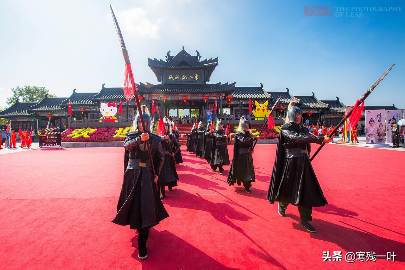 象山影视城景区人山人海,一起去看人山人海象山影视城