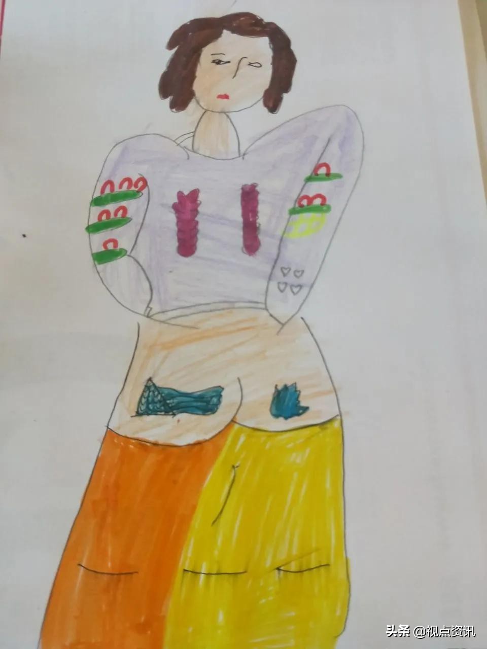 彩色的梦美术画,彩色的梦书法作品