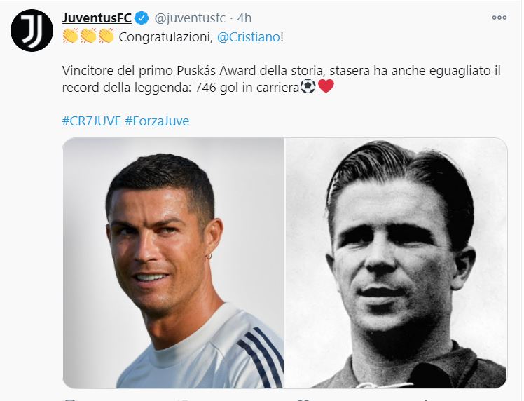 欧洲杯预选赛葡萄牙c罗4球,c罗获普斯卡什奖颁奖典礼照片