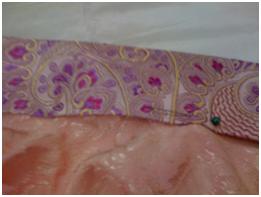 汉服对襟上衣领边制作教程,汉服方领的裁剪及缝纫方法