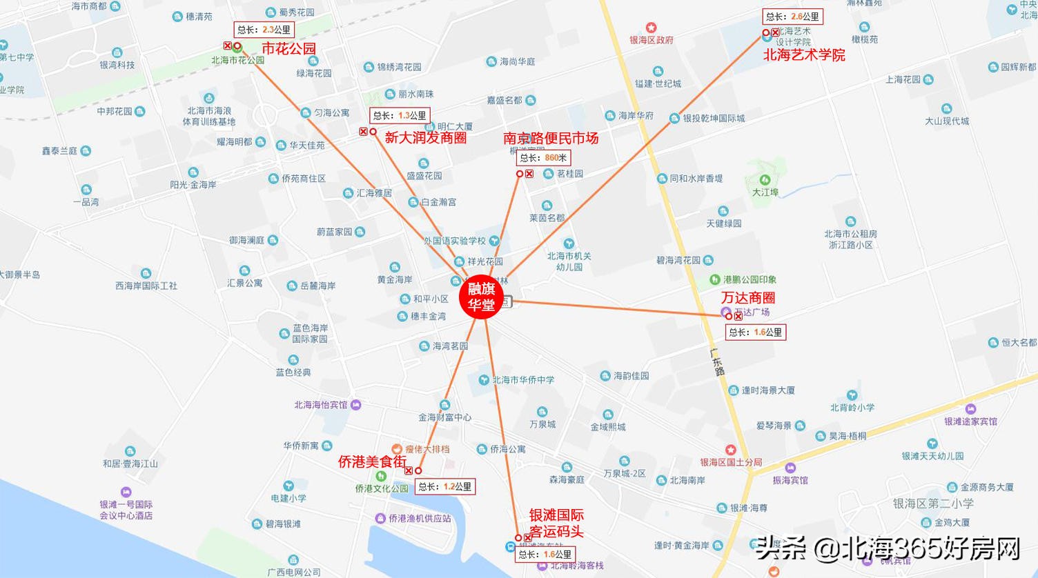 广西北海融旗华堂小区,广西北海融旗华堂