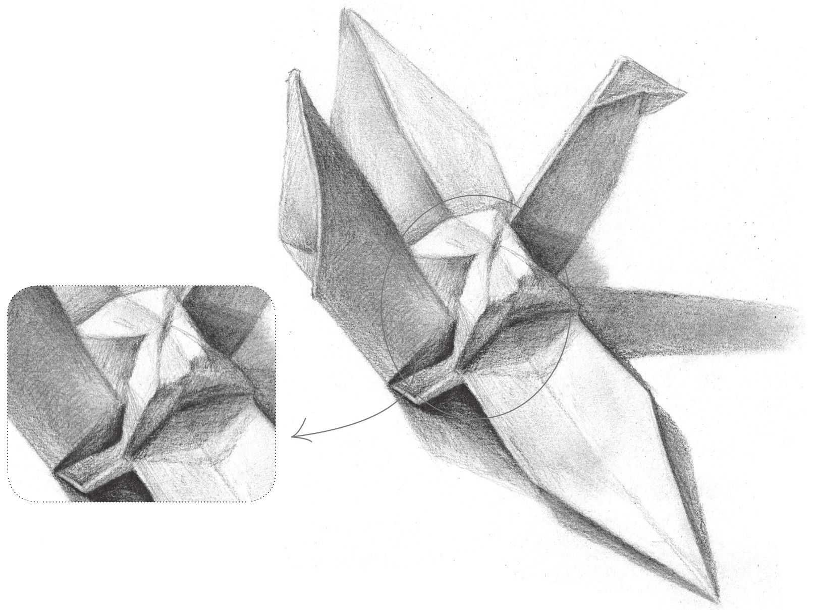 怎样画纸鹤简单又好看,纸鹤画法教程视频