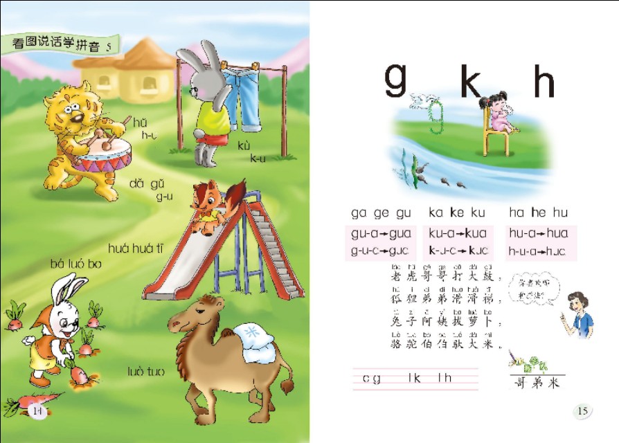 复韵母巧记儿歌,复韵母快速记忆拼读儿歌