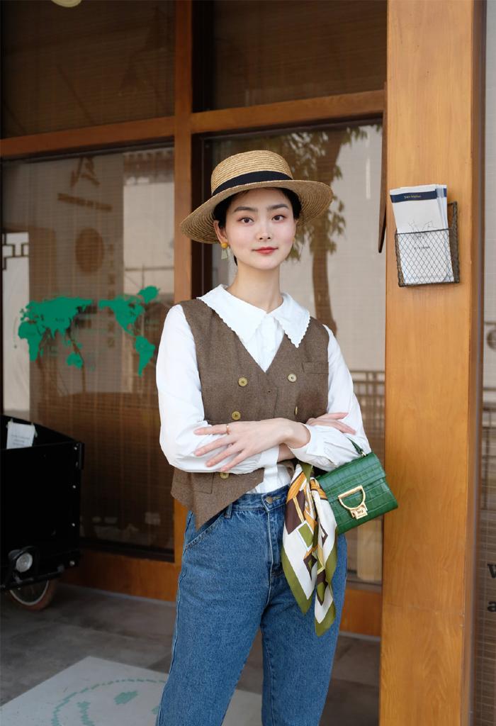 这个秋天“抹茶包”终于火了，时髦亮眼还很百搭，难怪明星都爱背