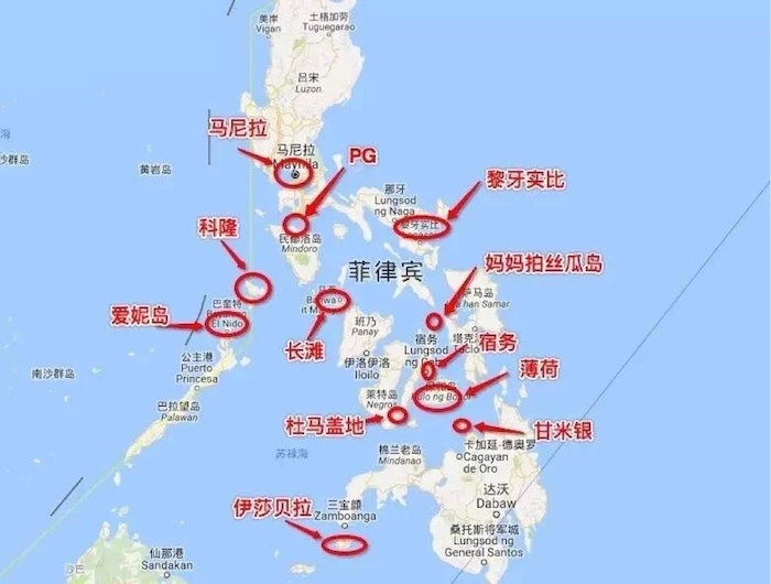 菲律宾自由行旅游攻略地图,菲律宾10天深度游