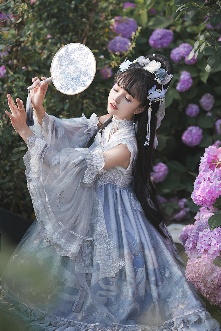 宫廷小红帽lolita测评,琉璃春镜lolita测评