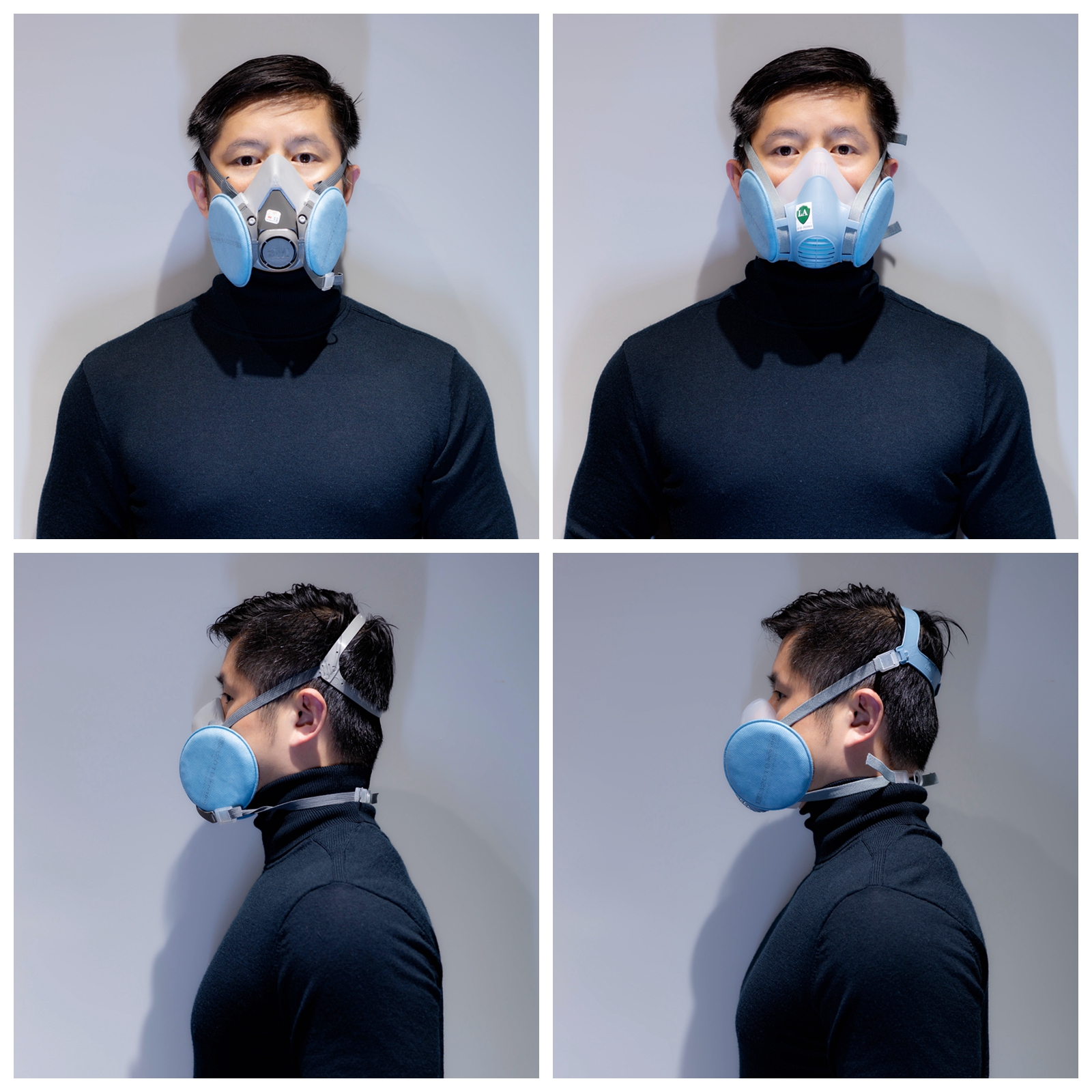 3m防毒面具哪个型号最好,3m6200防毒面具圆形款使用教程