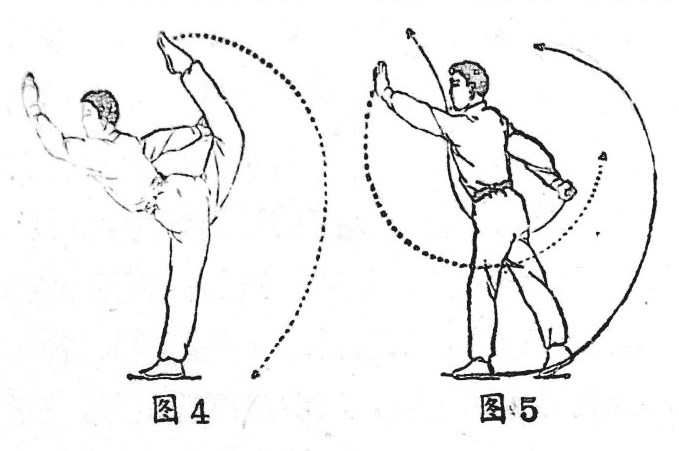 中国传统武术鸳鸯脚,国术腿法招式