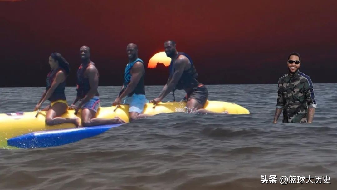 詹姆斯回应安东尼落水,詹姆斯安东尼香蕉船