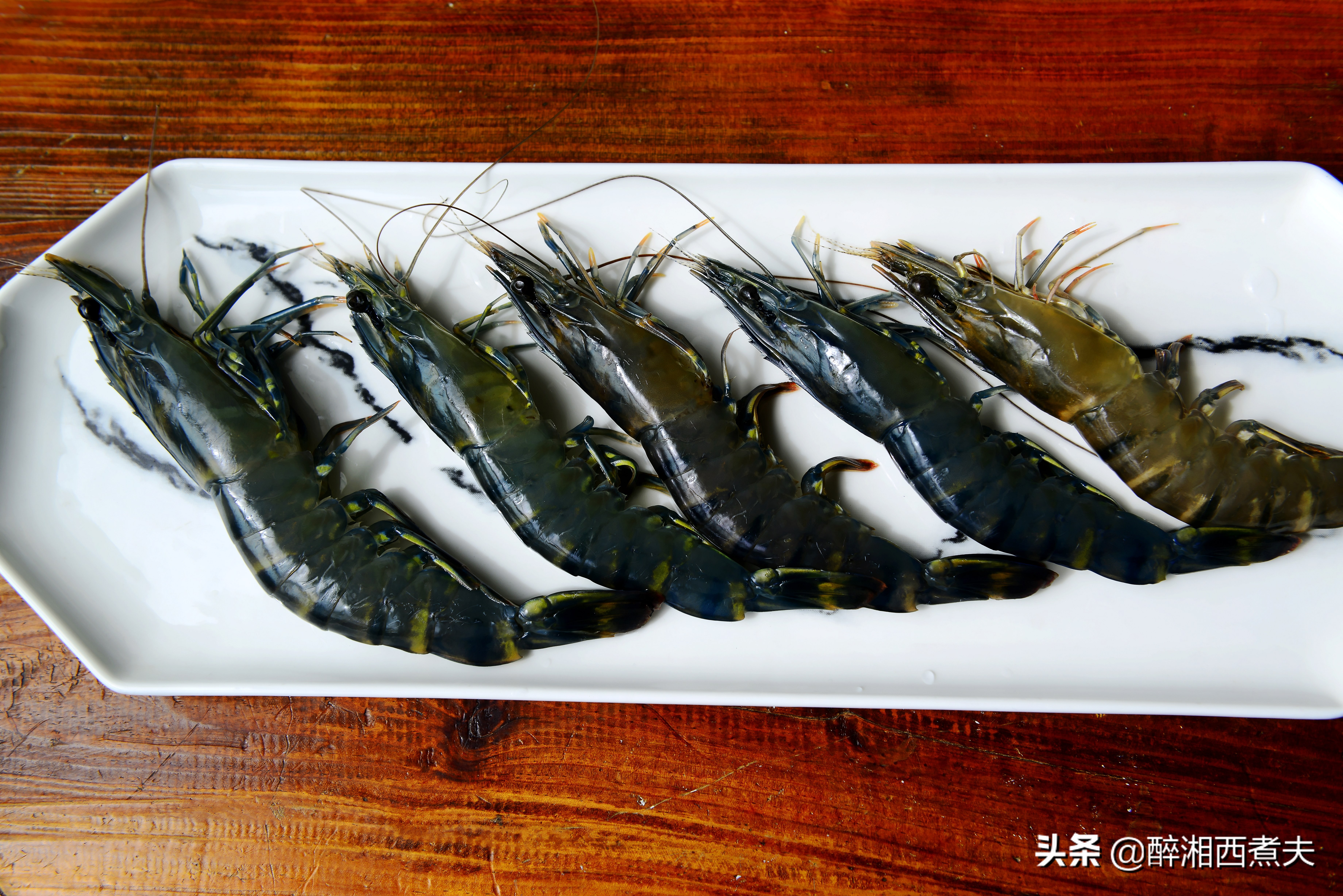 干煎去壳大虾正宗做法,干煎大虾